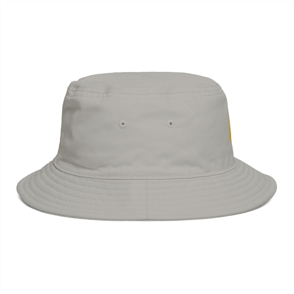RZ Embroidered Bucket Hat — Retro Minimalist Logo Cap