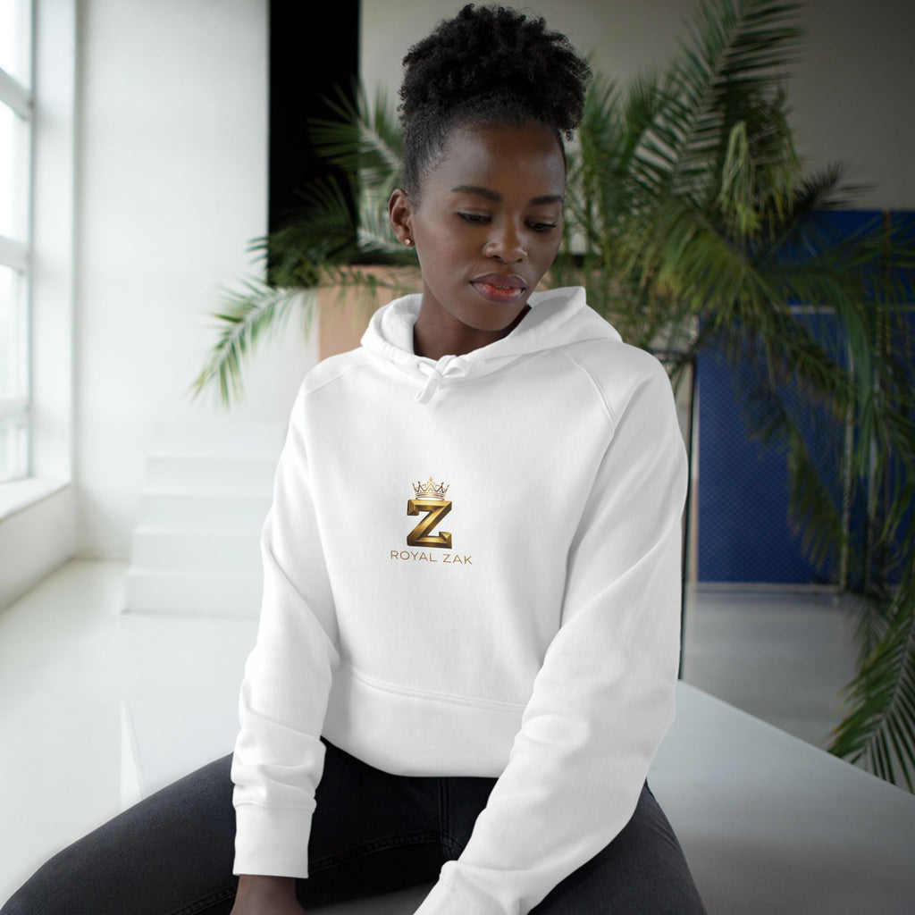 Gold Crown 'Z' Hoodie - Minimal Luxe Logo Pullover