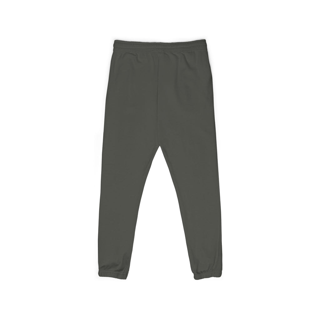 Embroidered Cozy Joggers — Small Gold Anchor Detail