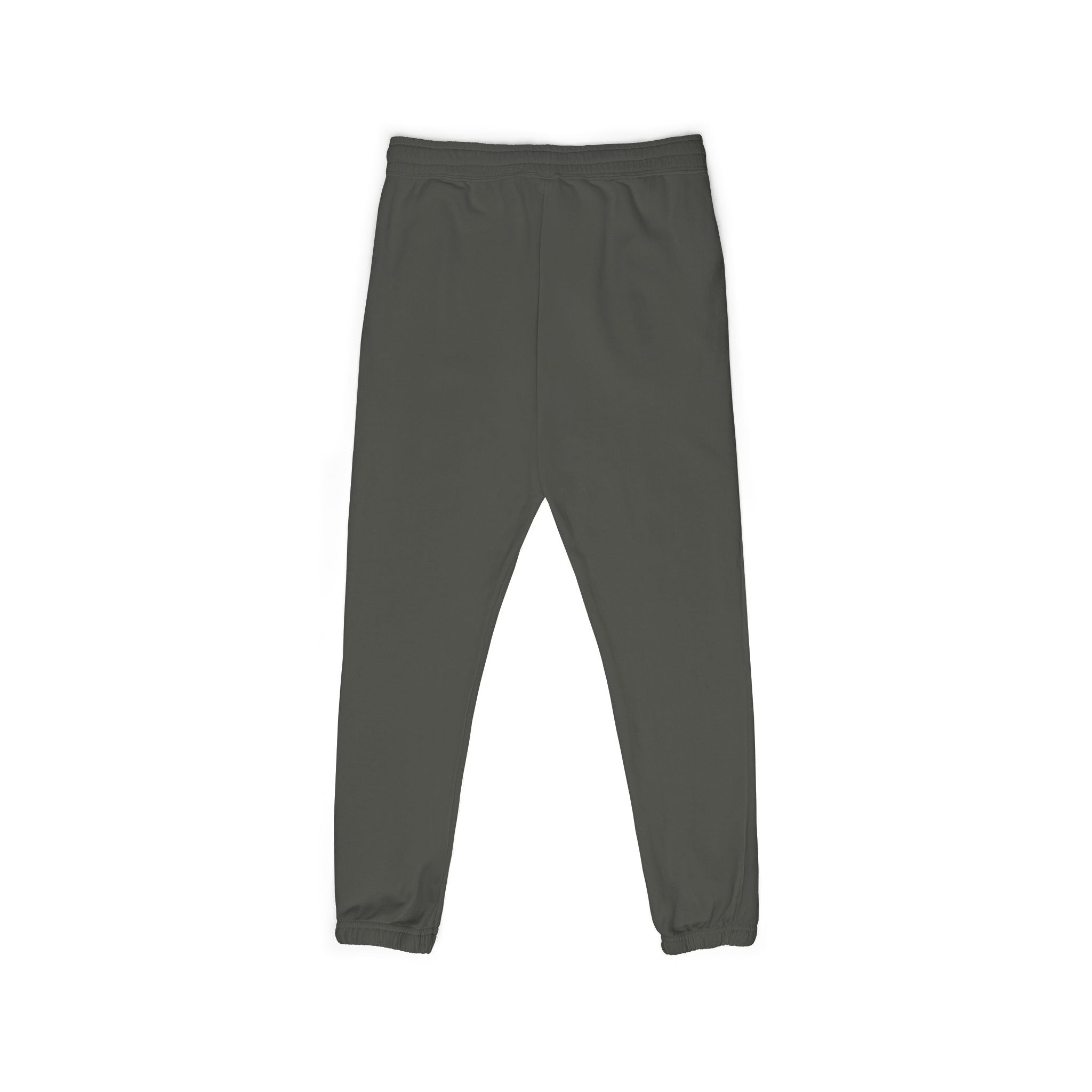 Embroidered Cozy Joggers — Small Gold Anchor Detail