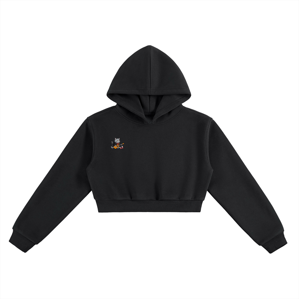 Essential Cropped Hoodie