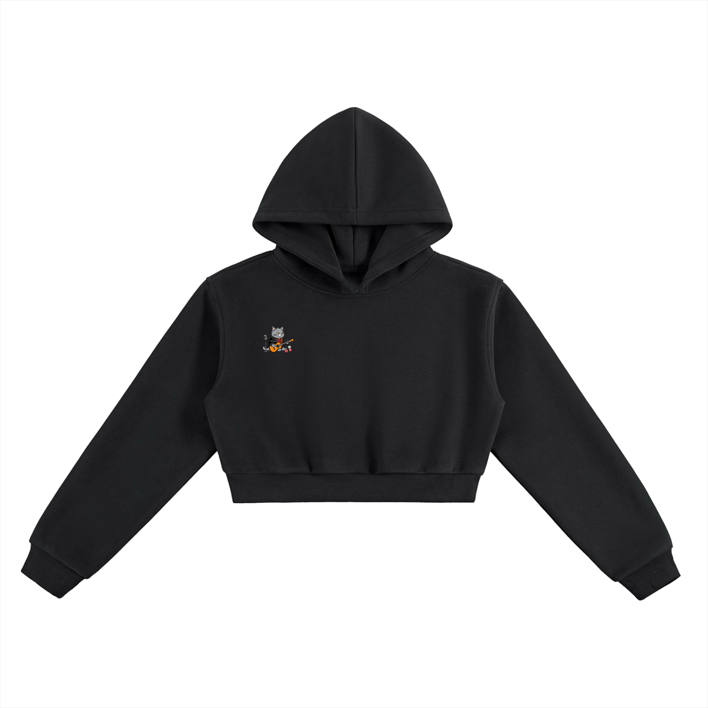 Essential Cropped Hoodie