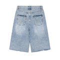 Men’s Vintage Wide Leg Denim Shorts