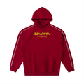 Contrast Piping Raglan Hoodie
