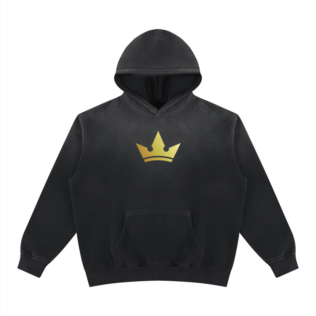 Unisex Vintage Wash Fleece Hoodie