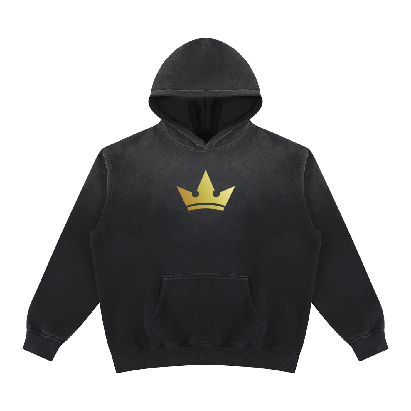 Unisex Vintage Wash Fleece Hoodie