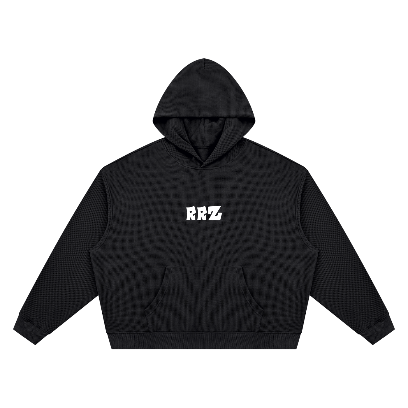 Unisex Waffle Boxy Hoodie