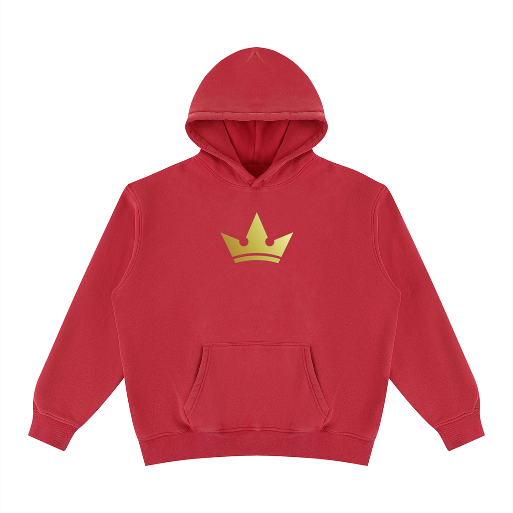Unisex Vintage Wash Fleece Hoodie
