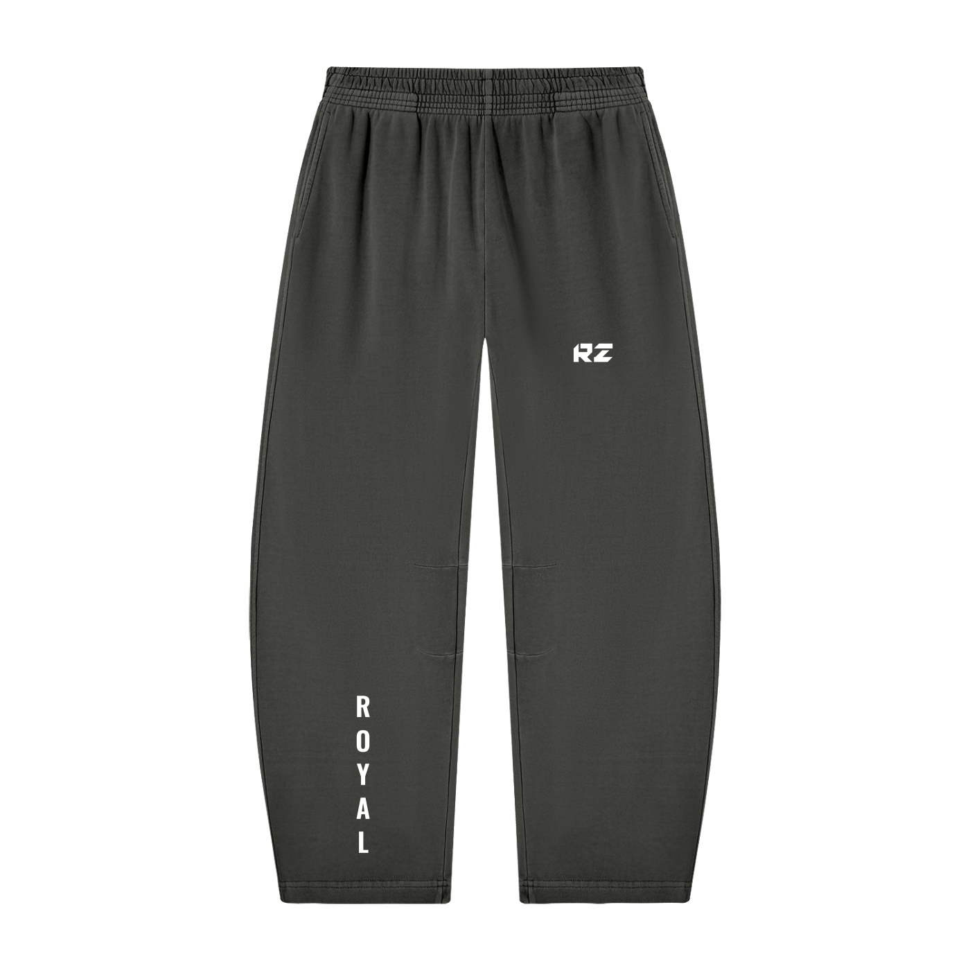 Unisex Vintage Washed Barrel Leg Sweatpants