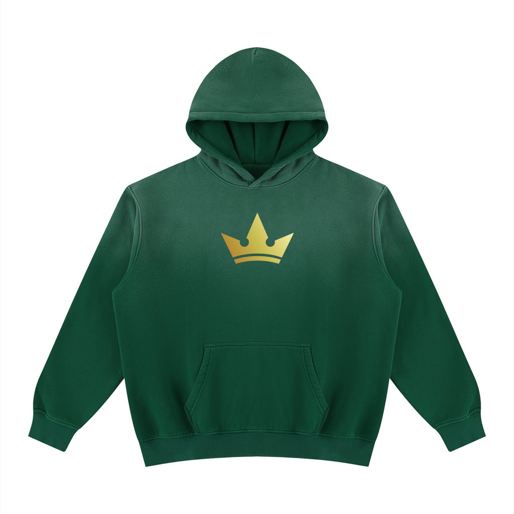 Unisex Vintage Wash Fleece Hoodie
