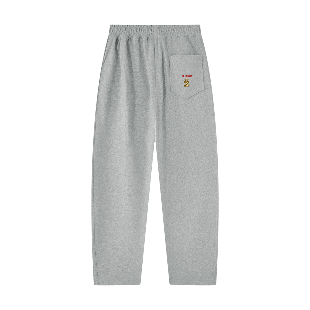 BE PROUD Tapered Straight Hem Sweatpants