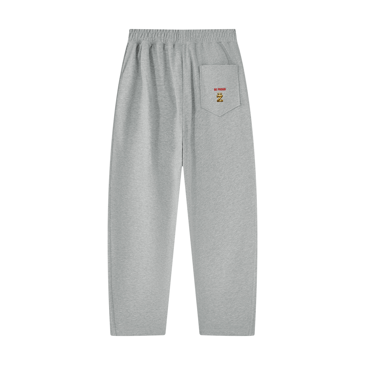 BE PROUD Tapered Straight Hem Sweatpants