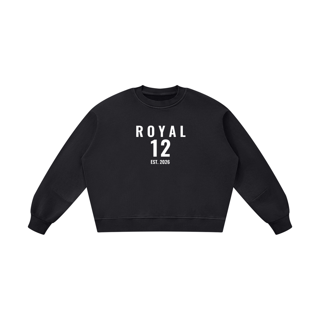 Unisex Boxy Vintage Washed Sweatshirt