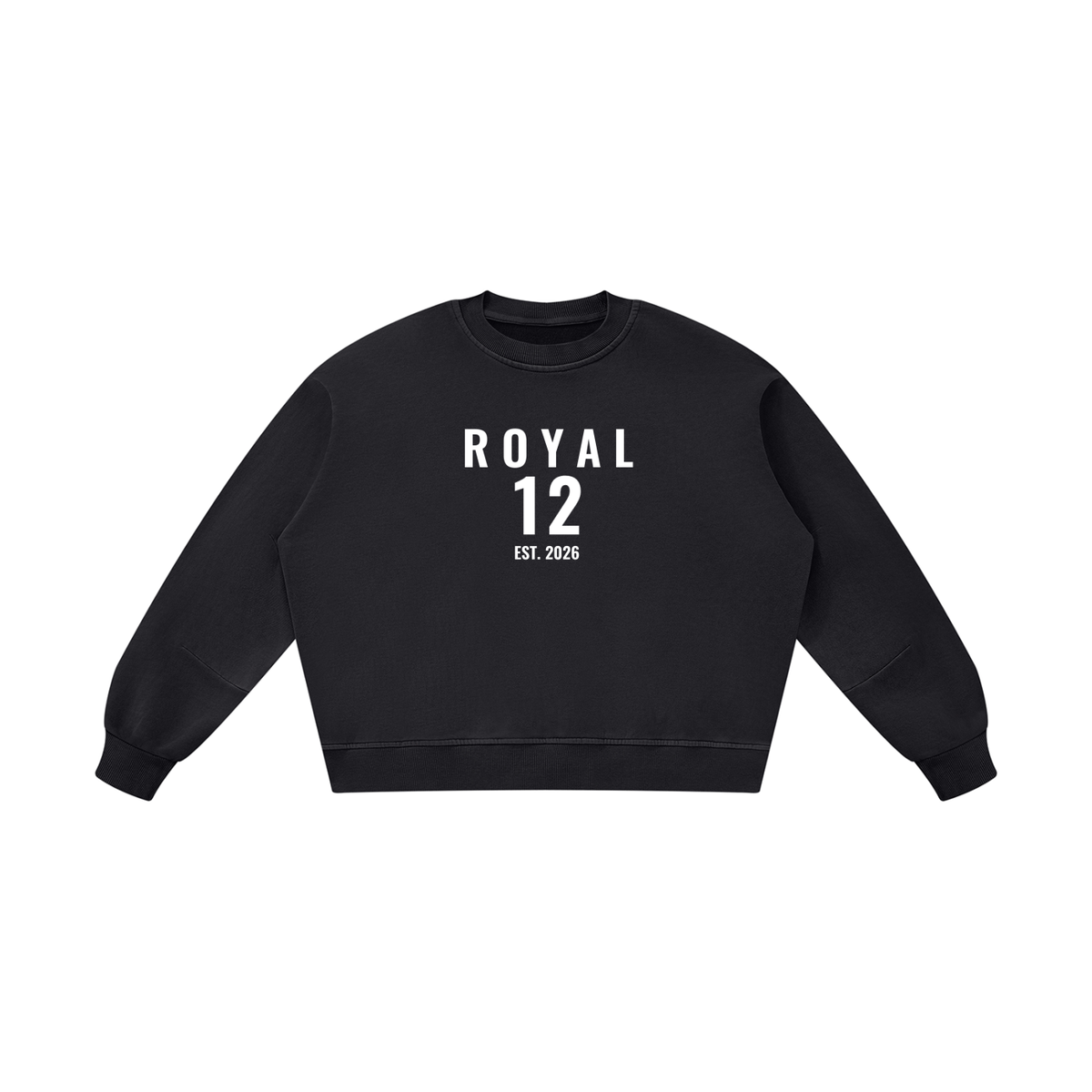 Unisex Boxy Vintage Washed Sweatshirt