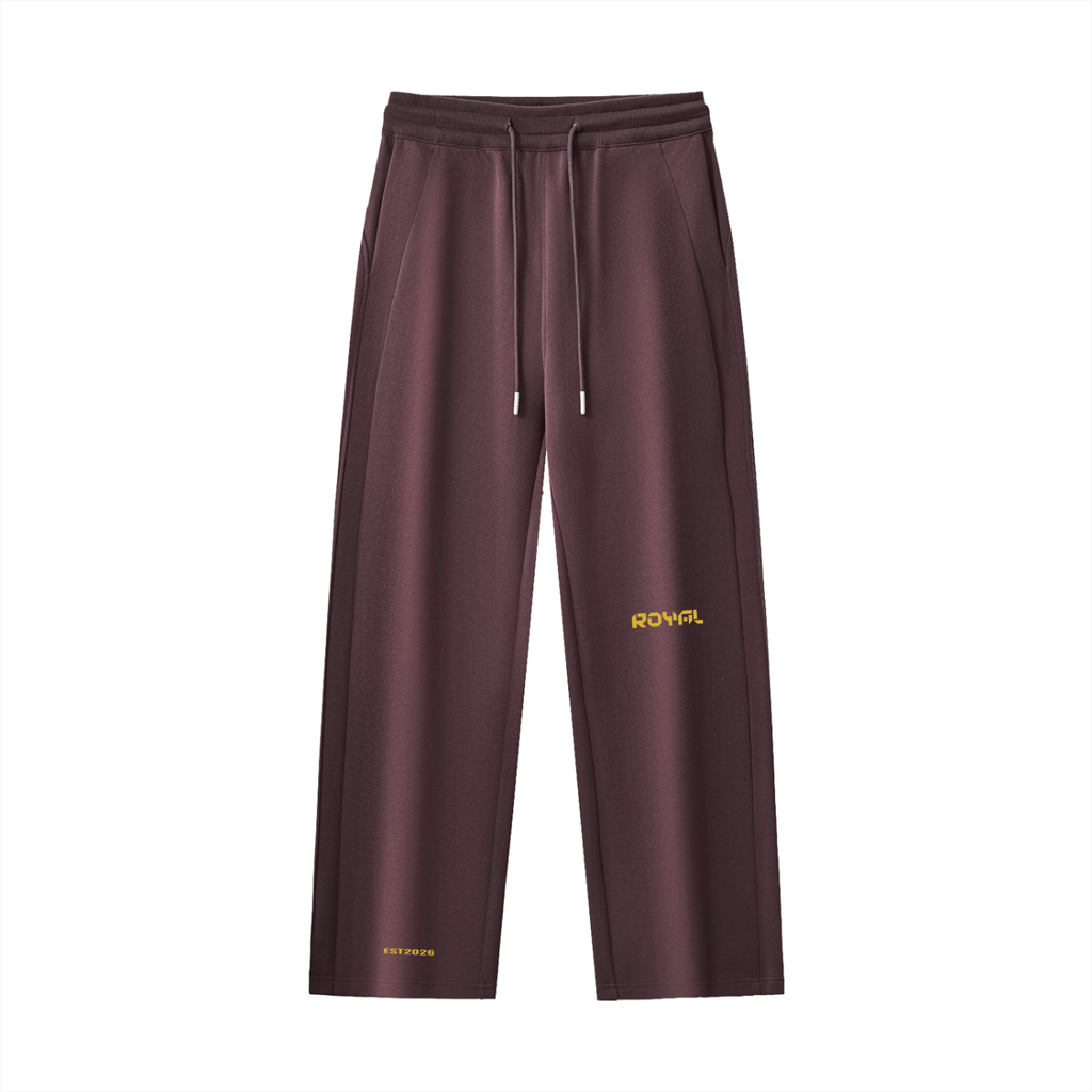 Essential Drawstring Straight-Leg Sweatpants