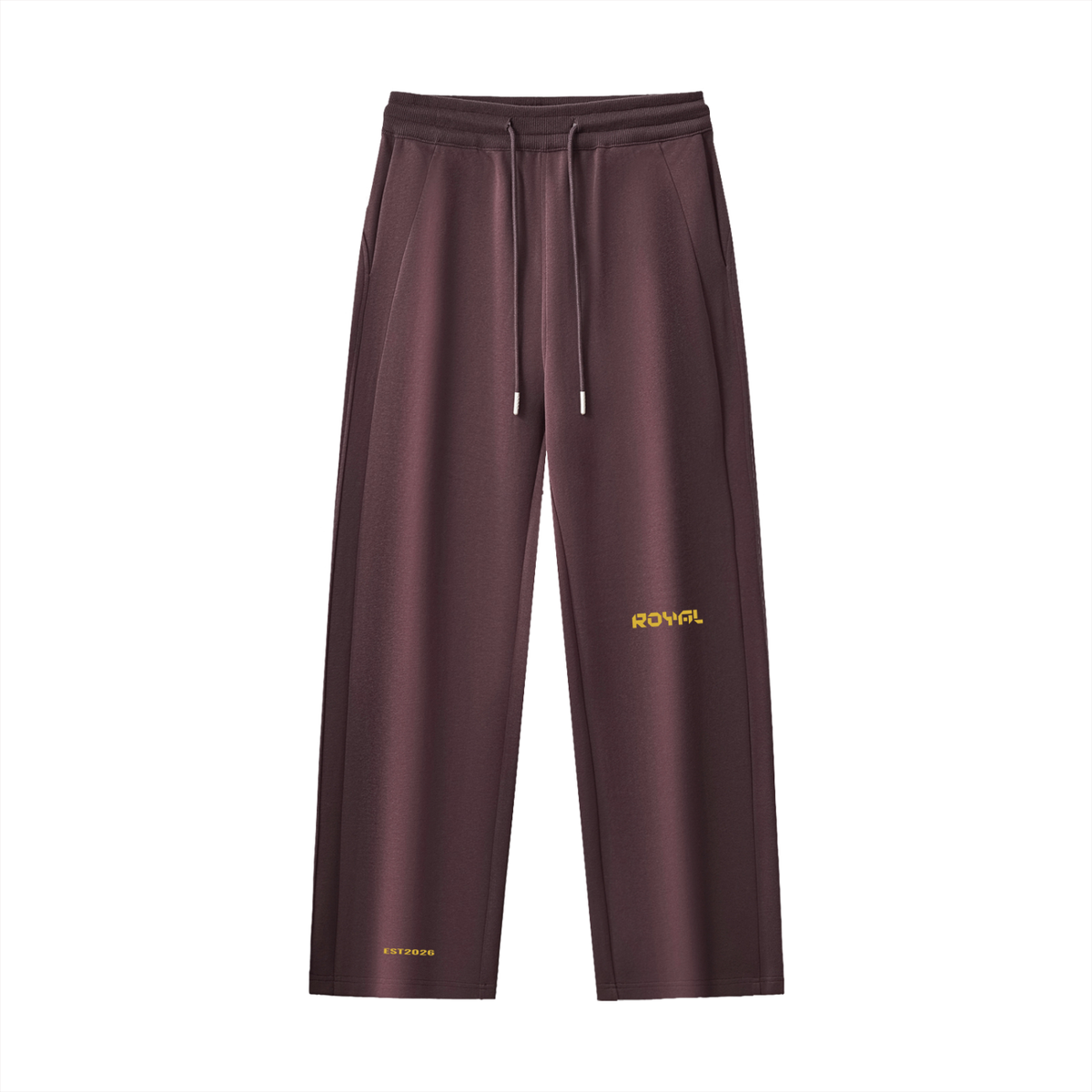 Essential Drawstring Straight-Leg Sweatpants