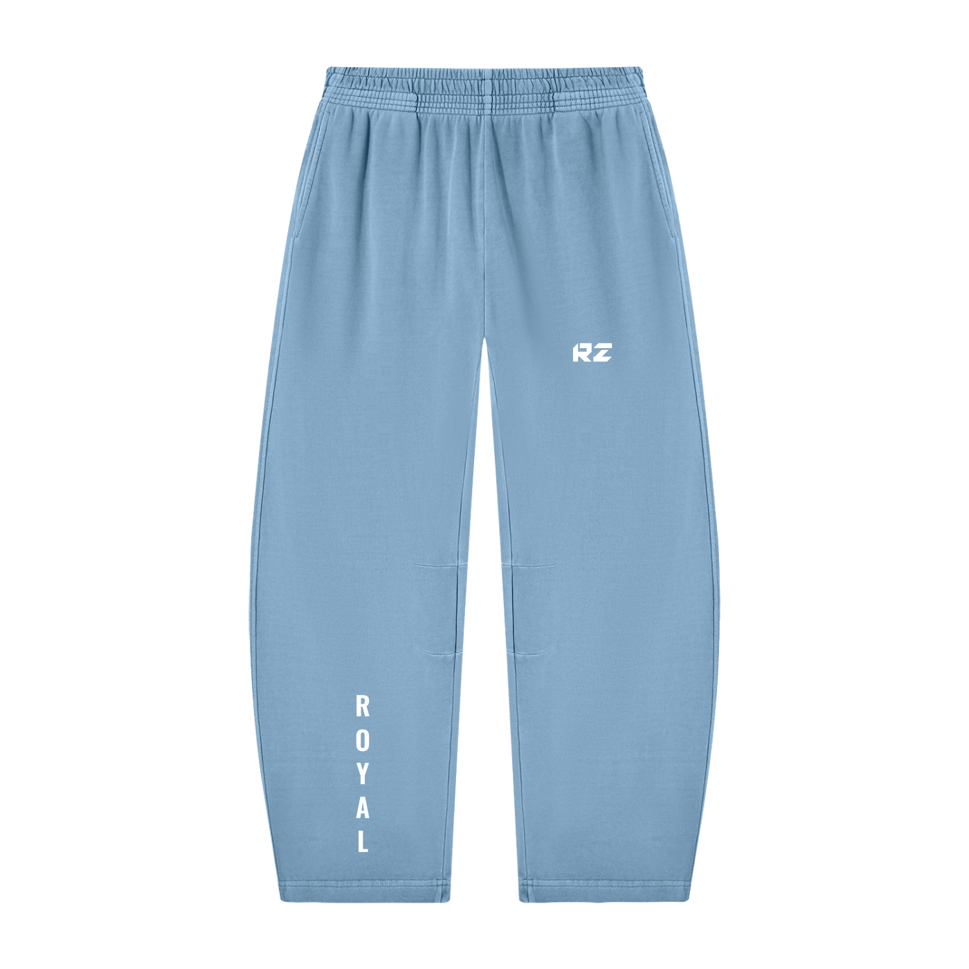 Unisex Vintage Washed Barrel Leg Sweatpants