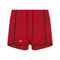 Women's High Rise Color Block Yoga Shorts