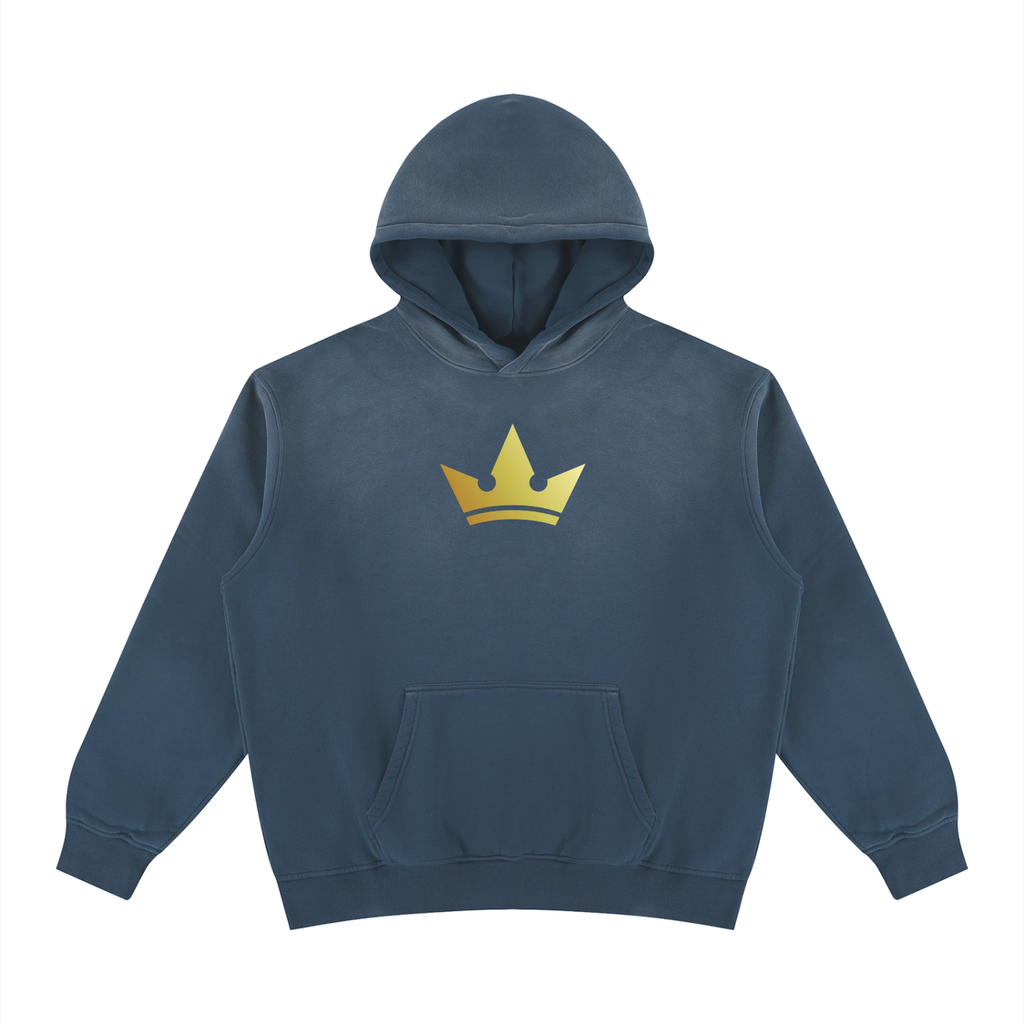 Unisex Vintage Wash Fleece Hoodie