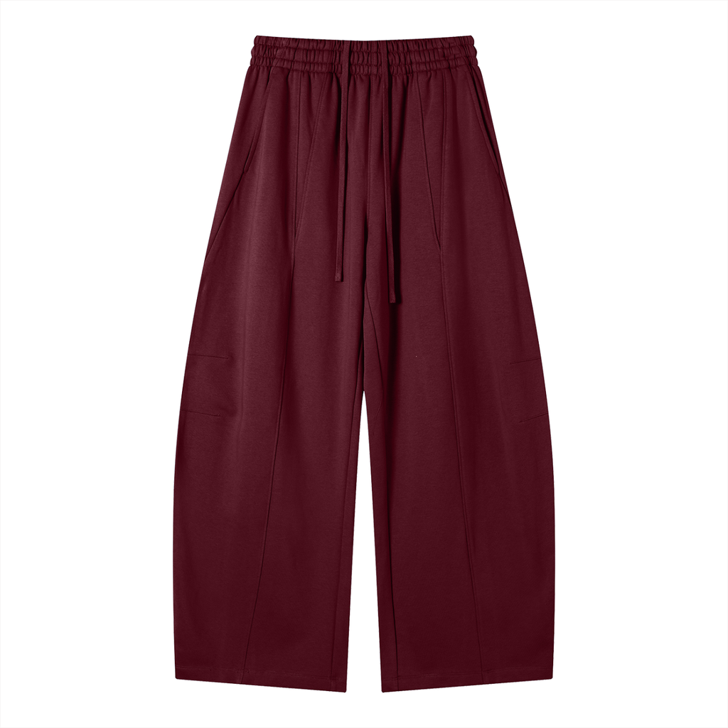 Heavyweight Wide Leg Panel Sweatpants