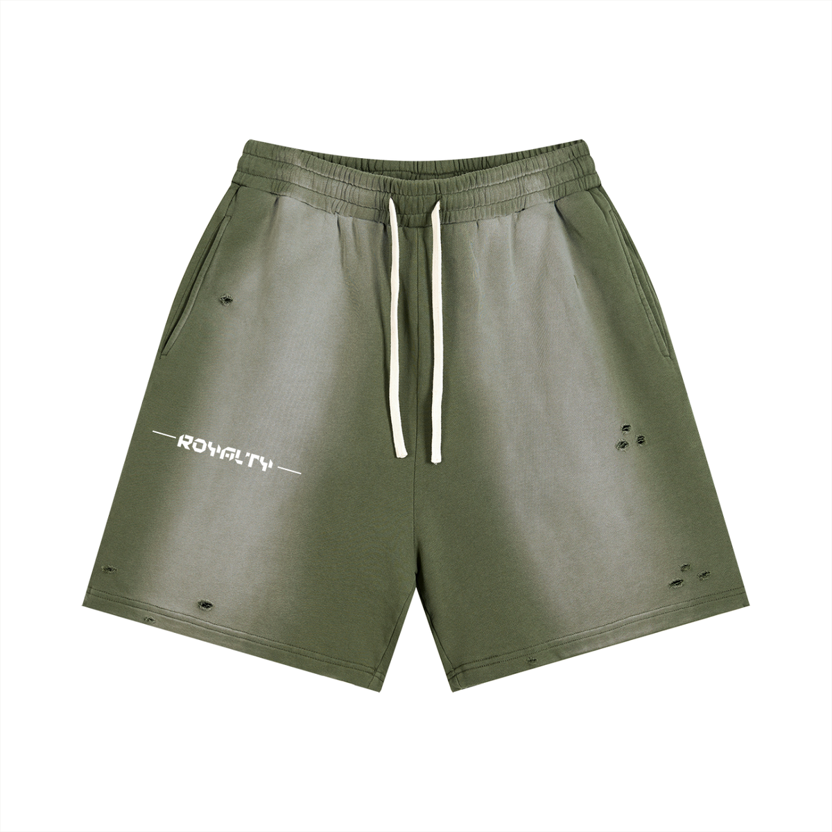 Sun Fade Distressed Shorts