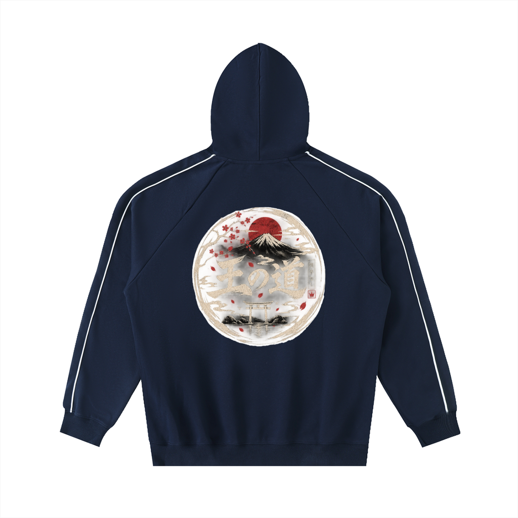 Royal Zak Piping Raglan Hoodie