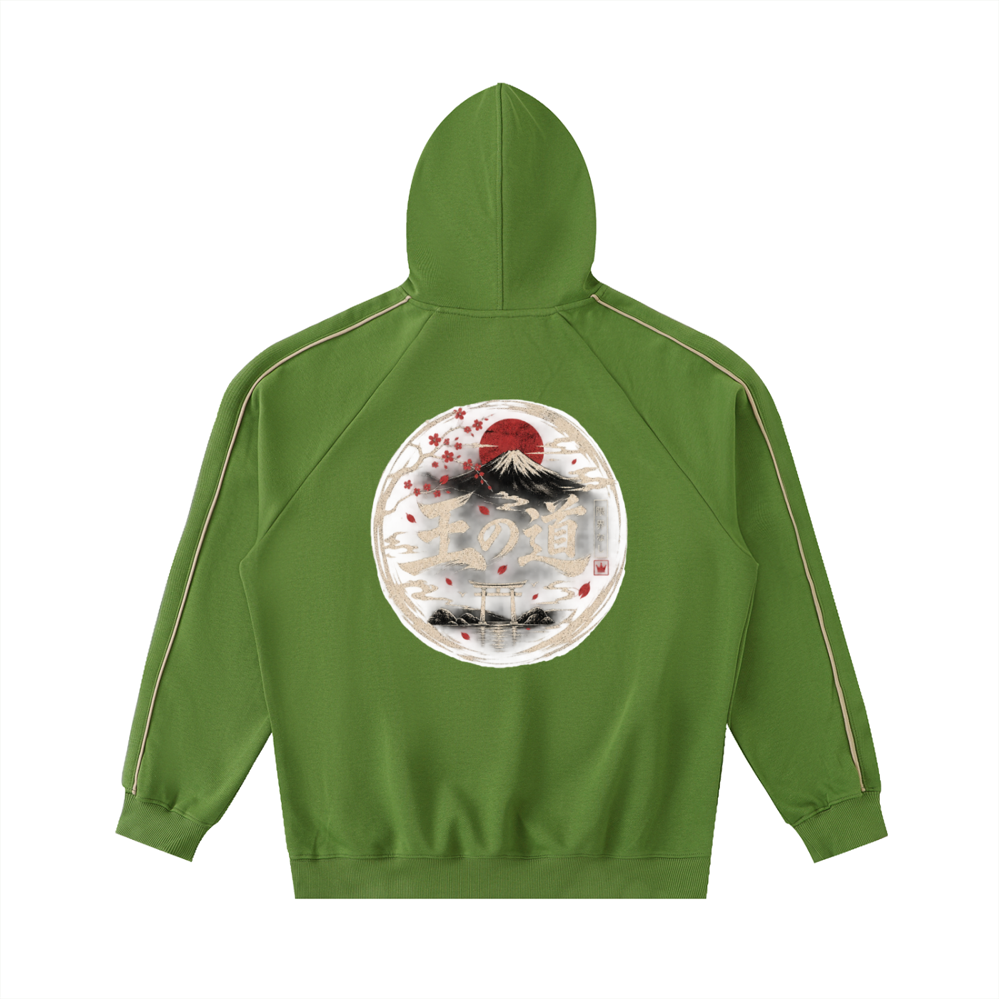 Royal Zak Piping Raglan Hoodie